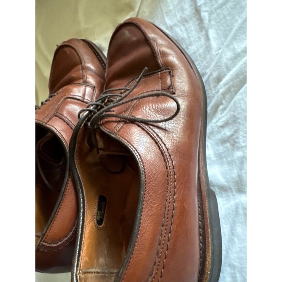 Allen Edmonds Brown Leather Lace-Up Mens Dress Shoes Size 8 3E Oxfords - Picture 10 of 11